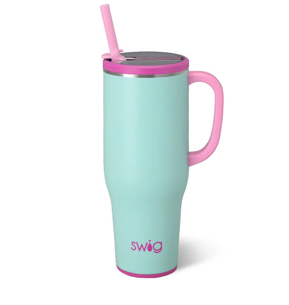 Swig Arctic Splash Leakproof Mega Mug 40oz