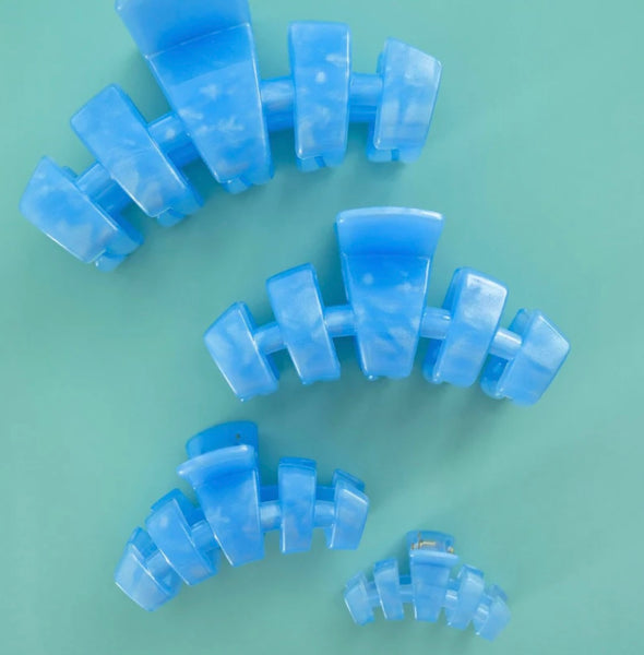 Teleties Blue Lagoon Claw Clip