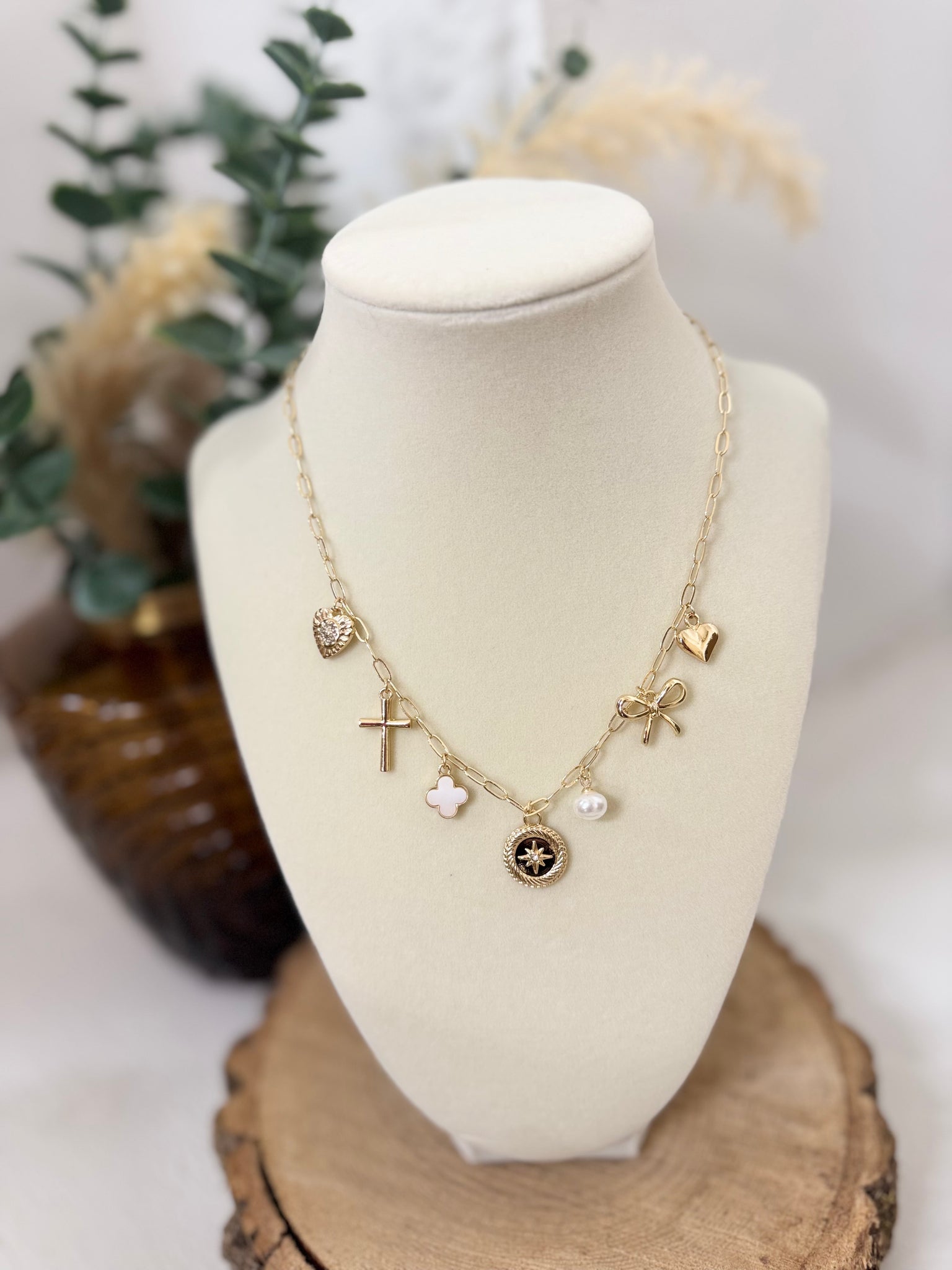 Be A Trendsetter Charm Necklace