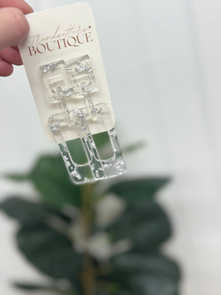Crystal Clear Earrings