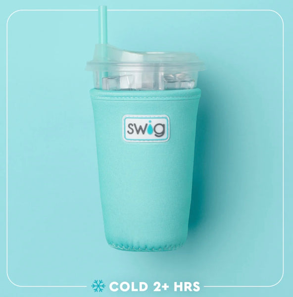 Swig Flora Azul Iced Cup Coolie Large