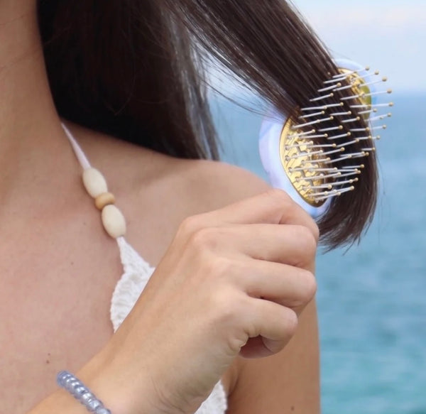 Teleties Mini Tide & True Hair Brush