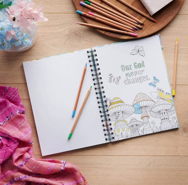 Prayers & Praises Coloring Book For Girls