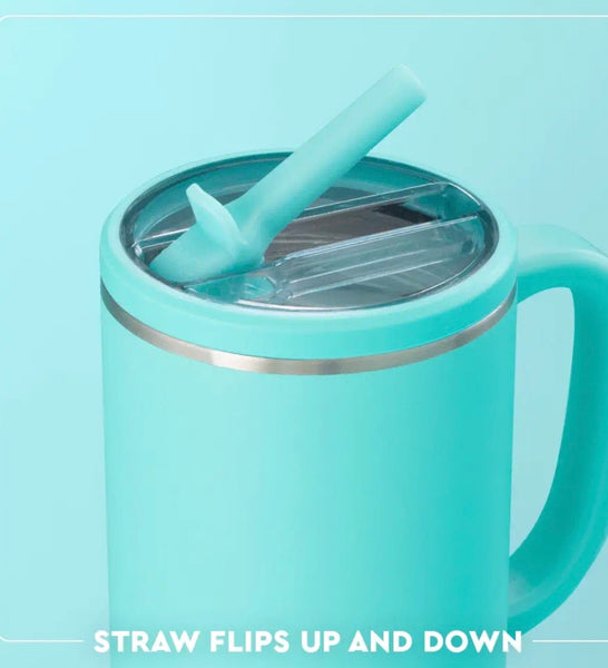 Swig Arctic Splash Leakproof Mega Mug 40oz