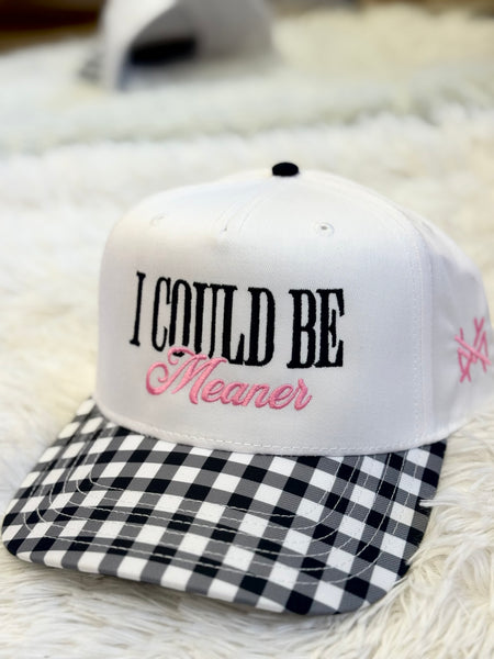 Mad Hatter I Could Be Meaner Trucker Hat