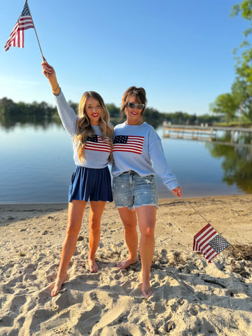 Land Of The Free Knit Sweater