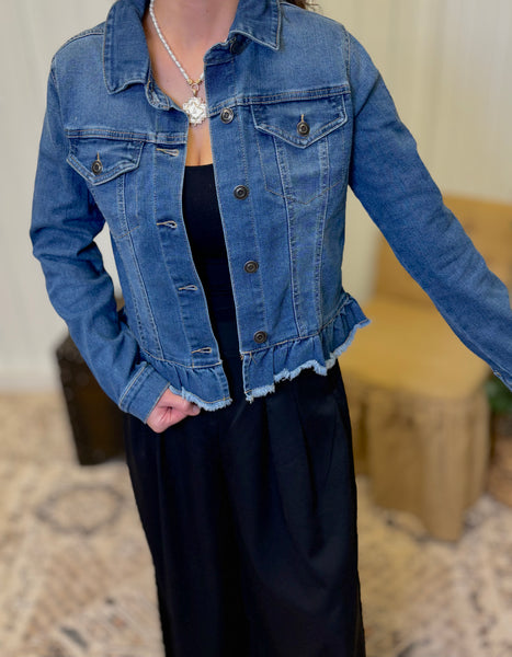 Never Go Wrong Denim Jacket