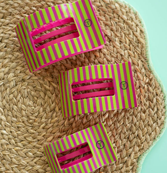 Teleties Summer Crush Square Flat Clip