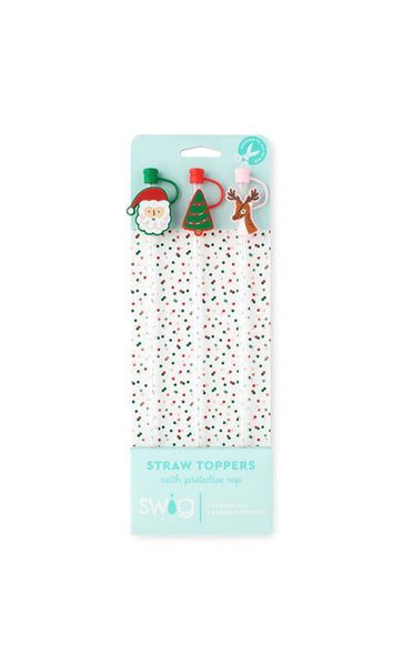 Swig Holiday Straw Toppers