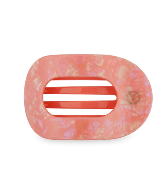 Teleties Dreamsicle Flat Round Clip