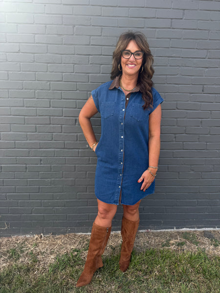 Blue Jean Baby Dress