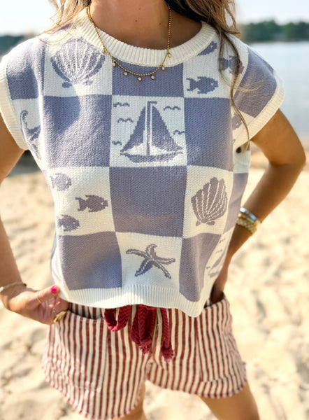 On The Coast Sweater Top