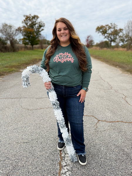 Merry Christmas Long Sleeve Tee