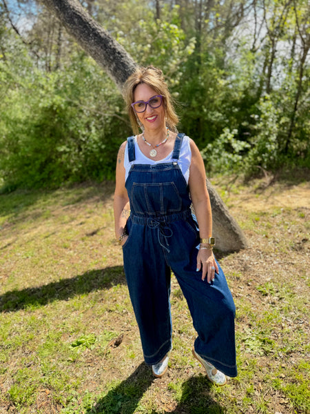 Nothing Like It In Denim Overalls
