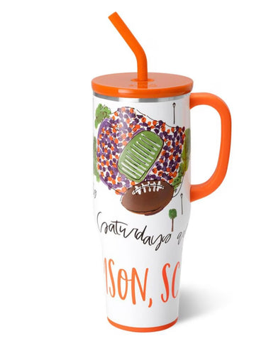 Swig Saturdays In Clemson 40oz Mega Mug