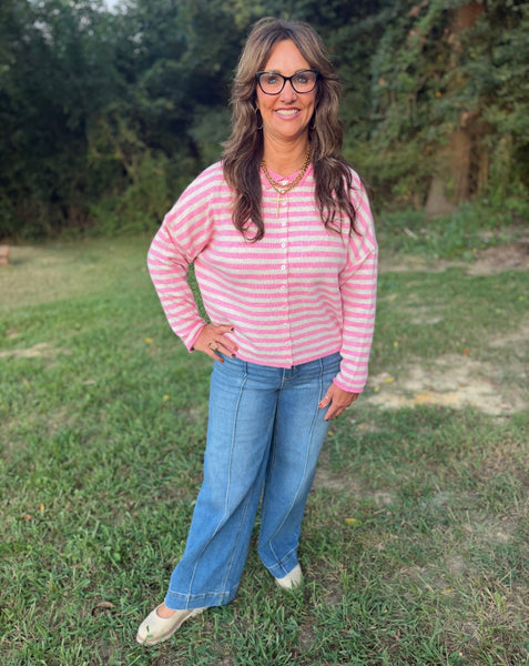 The Candy Pink Cardigan