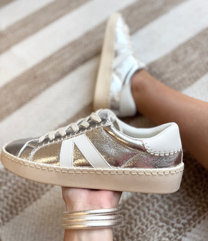 Friend Zone Silver Corkys Sneakers
