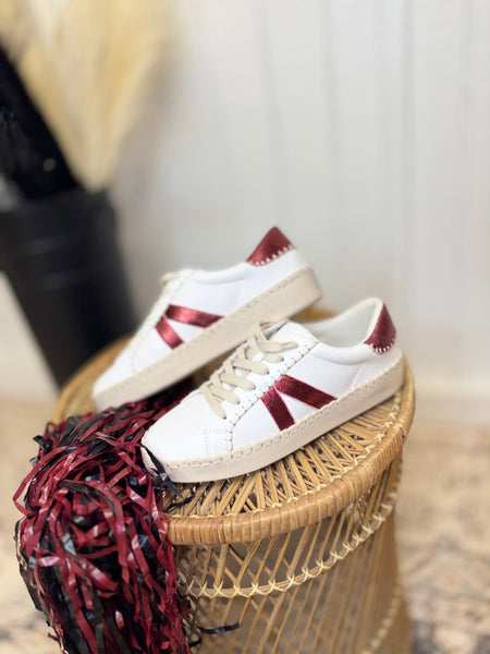 Friend Zone Burgundy Sneakers