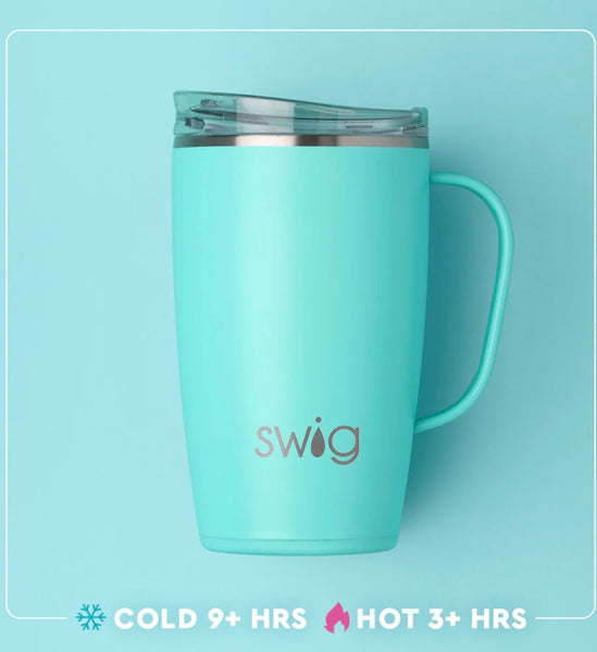 Swig Winter Cardinals 18oz Travel Mug