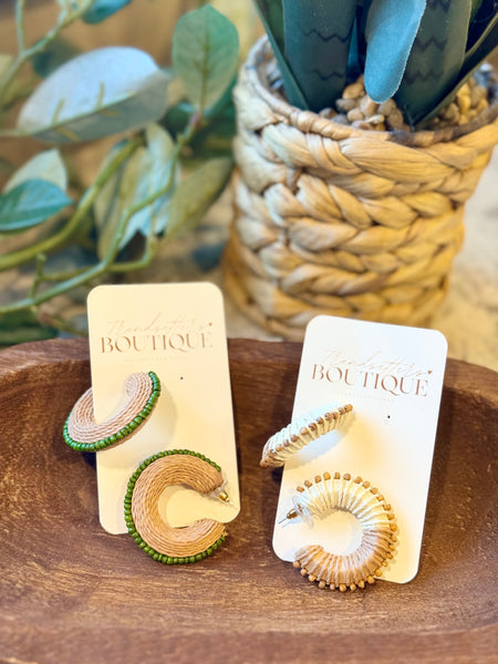 Fall Chunky Hoops