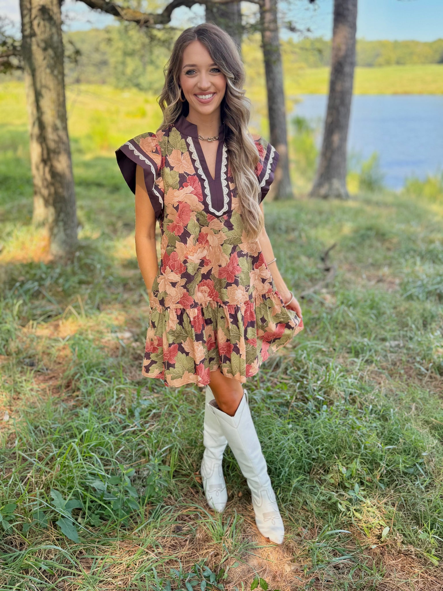 Falling Leaves Dress