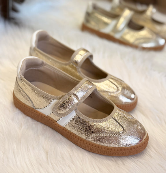 Corkys Calm Down Gold Sneakers
