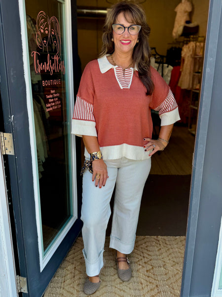 Falling For Autumn Top