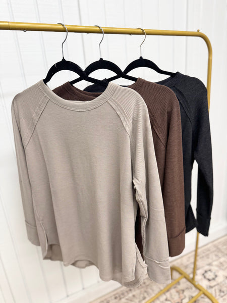 Your Everyday Basic Waffle Top