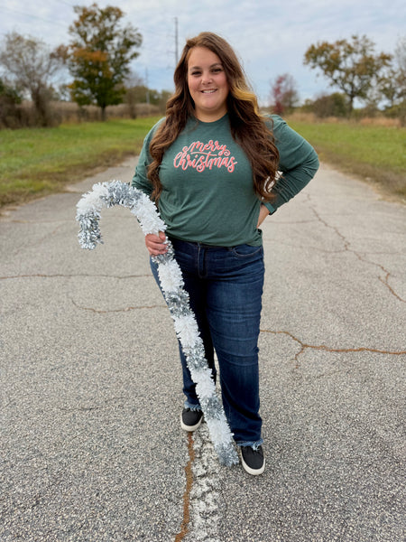 Merry Christmas Long Sleeve Tee