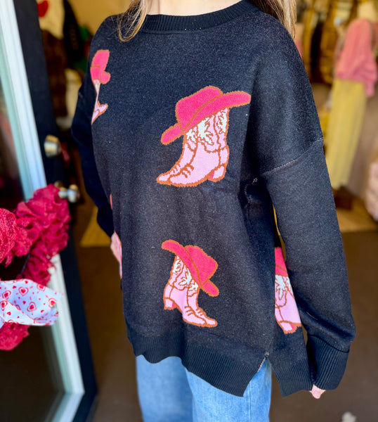 Howdy Cowgirl Sweater