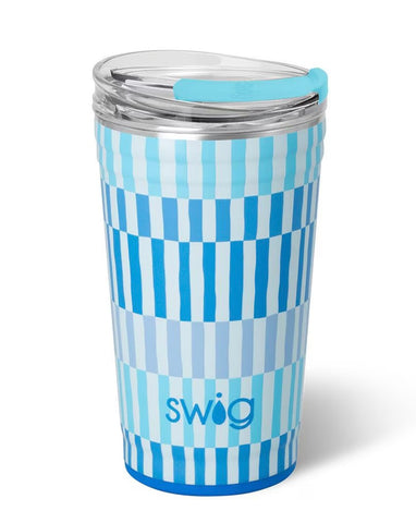 Swig Glacier Stripe 24oz Party Cup