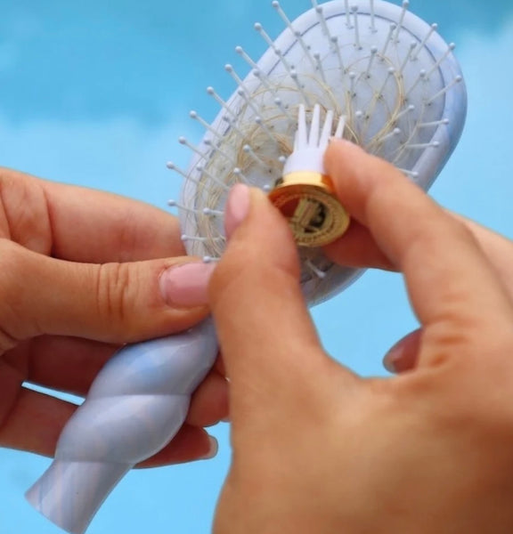 Teleties Mini Tide & True Hair Brush