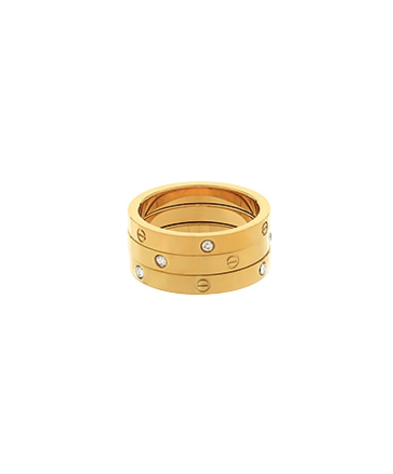 Stainless Steel Ring Set