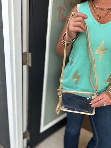 Making It Clear Crossbody/Wristlet