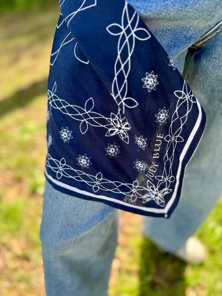 Judy Blue Mid Rise With Bandana Loop Jeans
