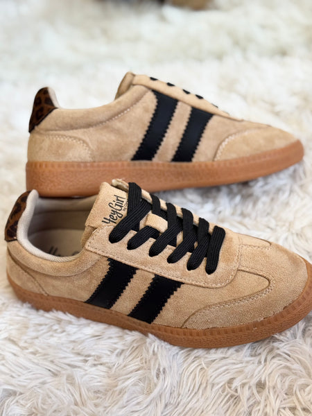 Corkys Heads Up Camel Sneakers