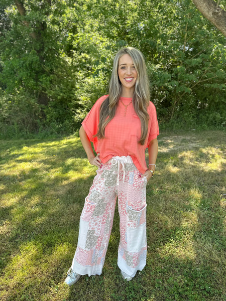 The Trendy Patchwork Pants