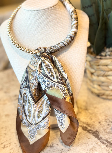 The Trendy Scarf Necklace