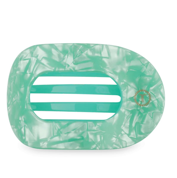 Spring Splash Flat Round Clip