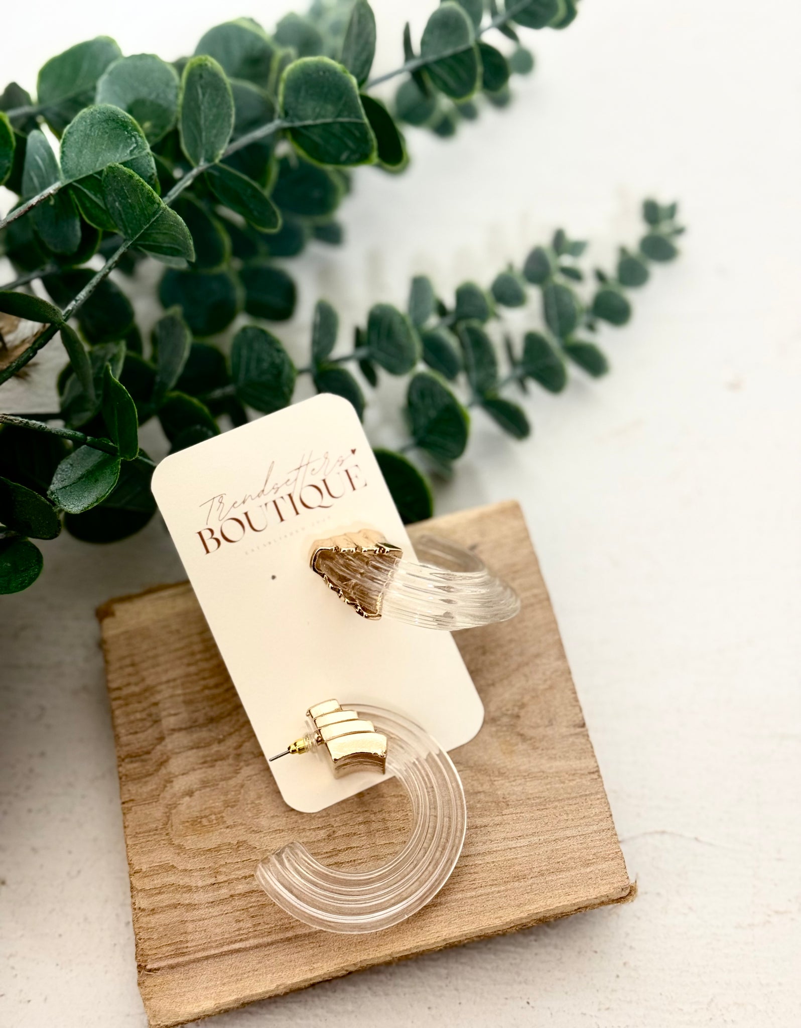 Crystal Clear Earrings