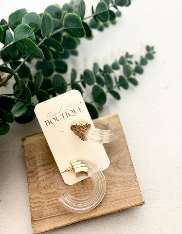 Crystal Clear Earrings