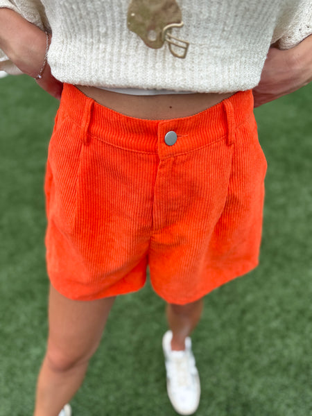 Showing Spirit Corduroy Shorts