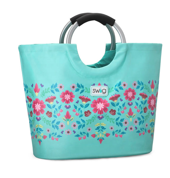 Swig Flora Azul Tote Bag