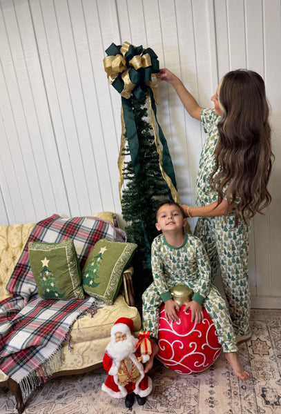 Christmas Tree Pajama Set