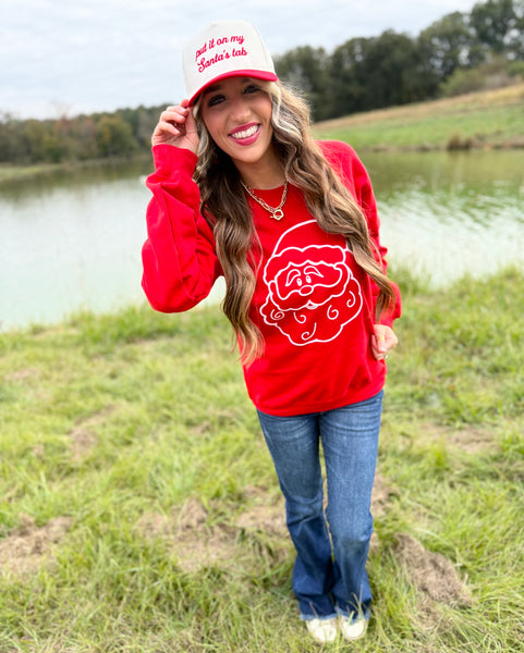 Put It On My Santa’s Tab Trucker Hat