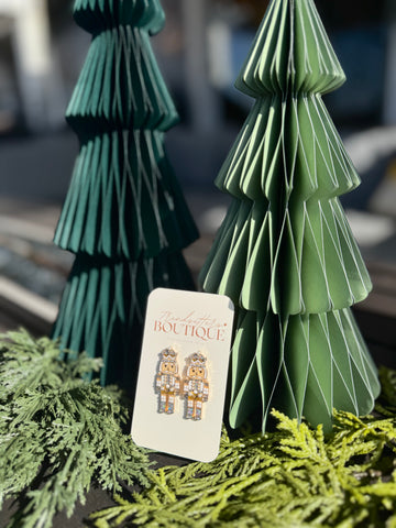 Mini Nutcracker Earrings