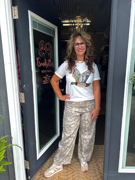 Camo Branch Barrel Jeans