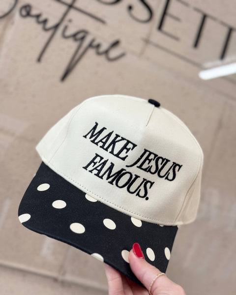 Make Jesus Famous Trucker Hat