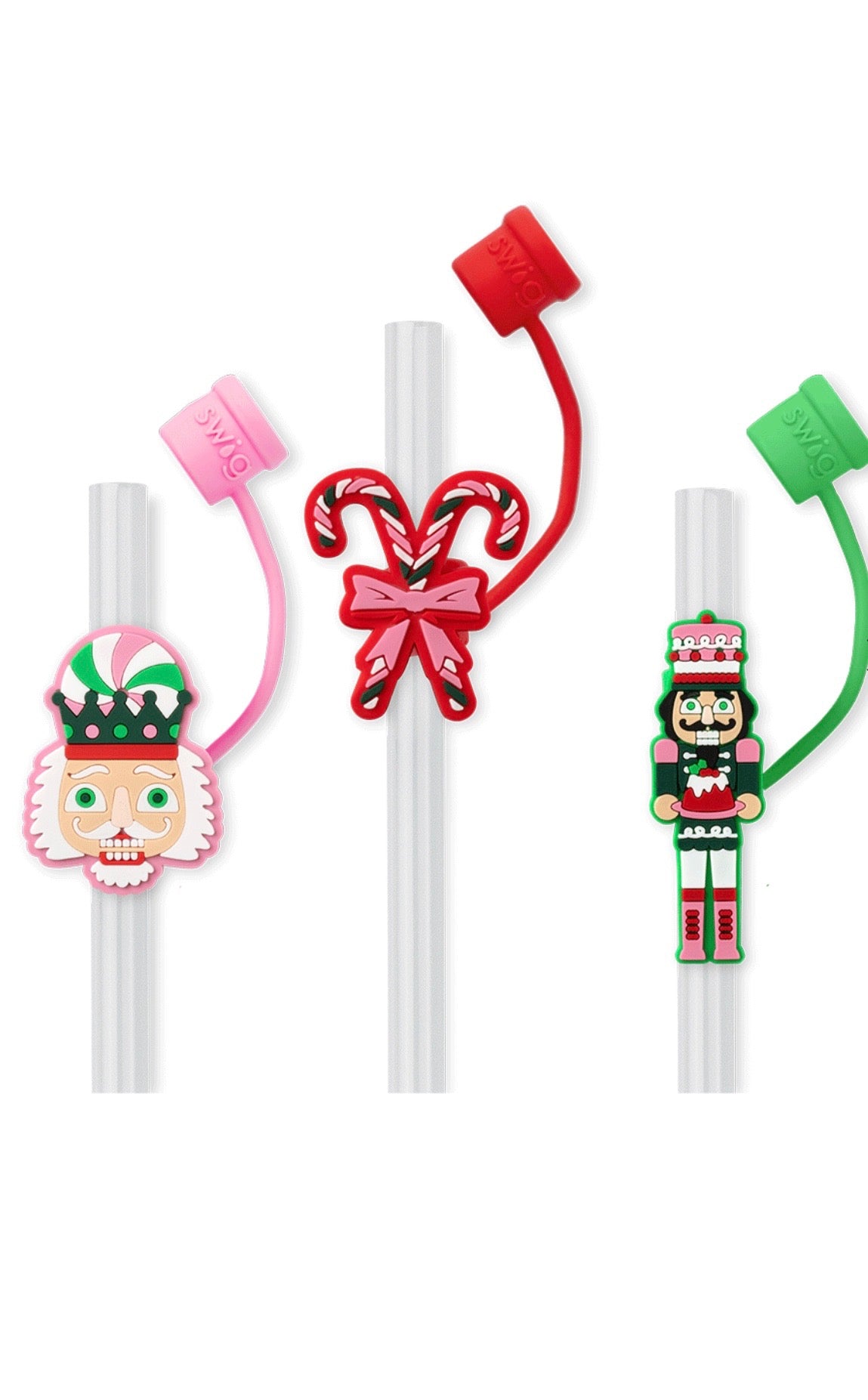 Swig Holiday Straw Toppers