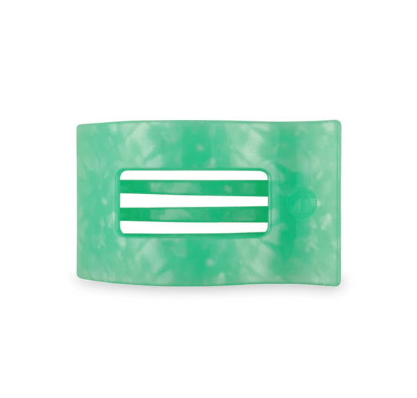 Teleties Spring Splash Square Flat Clip
